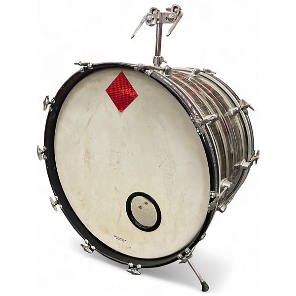 Used 1960s Ludwig  5 Piece Standard  Black and Gold Drum Kit