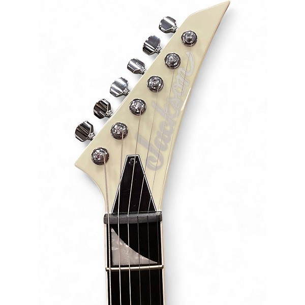 Used 2022 Jackson MJ SERIES RHOADS RRT Snow White Solid Body Electric Guitar
