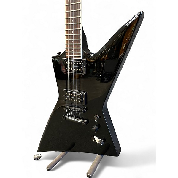 Used ESP LTD EX-200 Black Solid Body Electric Guitar