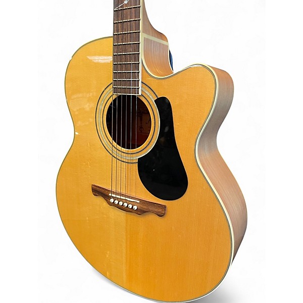 Used Alvarez AJ60SC Natural Acoustic Electric Guitar