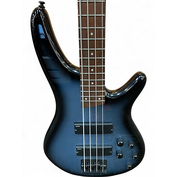 Used Ibanez SR250 Blue Burst Electric Bass Guitar