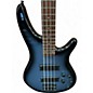 Used Ibanez SR250 Blue Burst Electric Bass Guitar