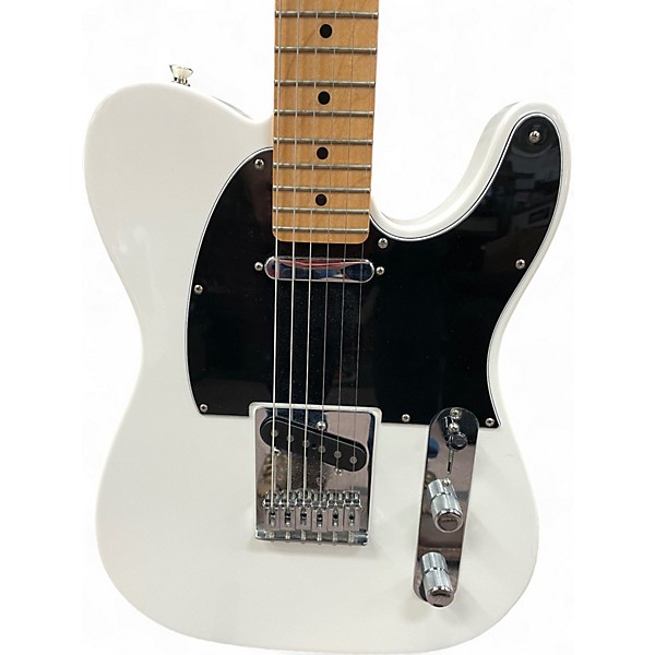 Used 2020 Fender Player Telecaster Polar White Solid Body Electric Guitar