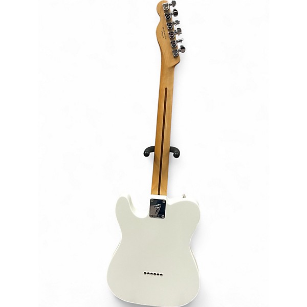 Used 2020 Fender Player Telecaster Polar White Solid Body Electric Guitar