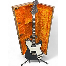 Used Fender Chris Shiflett Telecaster Deluxe Charcoal Frost Metallic Solid Body Electric Guitar