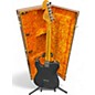 Used Fender Chris Shiflett Telecaster Deluxe Charcoal Frost Metallic Solid Body Electric Guitar