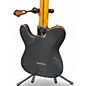 Used Fender Chris Shiflett Telecaster Deluxe Charcoal Frost Metallic Solid Body Electric Guitar