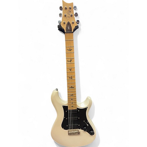 Used PRS NF3 METALLIC WHITE Solid Body Electric Guitar