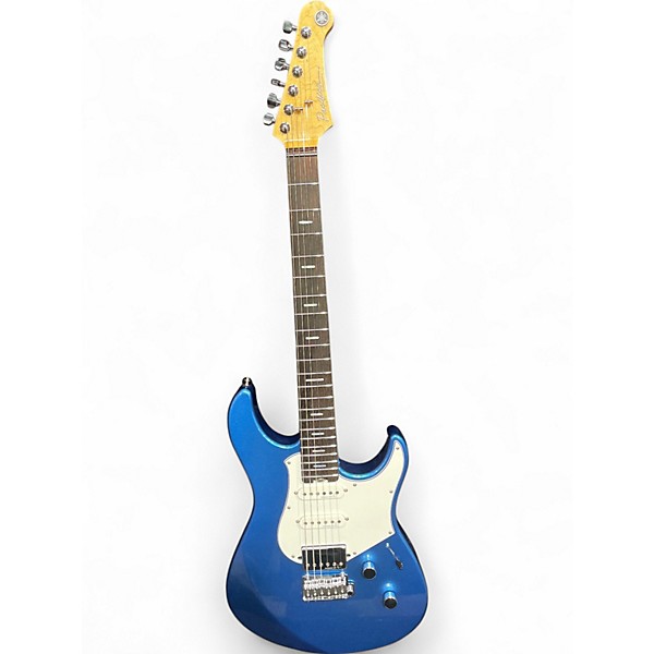 Used Yamaha Pacifica Professional PACP12 Blue Solid Body Electric Guitar