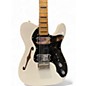 Used Squier Classic Vibe 70s Thinline Telecaster Antique White Hollow Body Electric Guitar thumbnail
