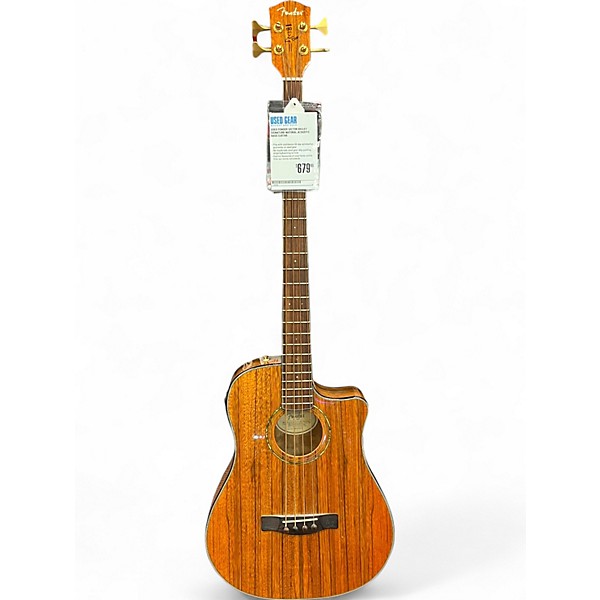 Used Fender Victor Bailey Signature Natural Acoustic Bass Guitar