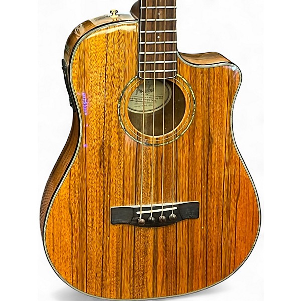 Used Fender Victor Bailey Signature Natural Acoustic Bass Guitar