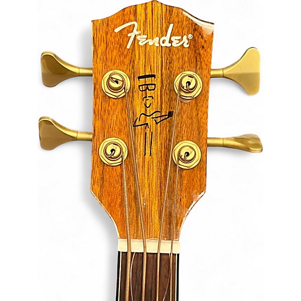 Used Fender Victor Bailey Signature Natural Acoustic Bass Guitar
