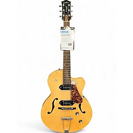 Used Godin 5th Avenue Kingpin II Natural Hollow Body Electric Guitar