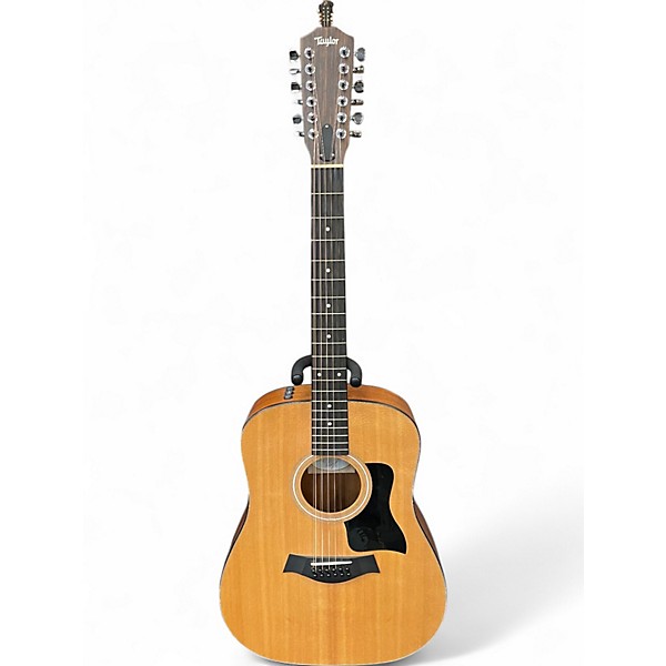 Used Taylor 150E 12 STRING Natural 12 String Acoustic Electric Guitar