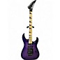 Used Jackson JS34Q Dinky Purple Solid Body Electric Guitar