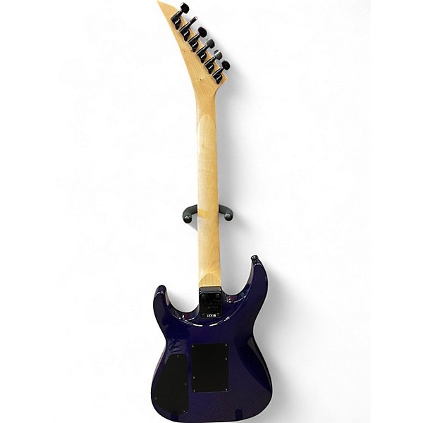 Used Jackson JS34Q Dinky Purple Solid Body Electric Guitar