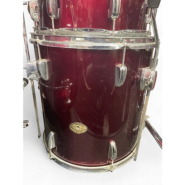 Used TAMA 5 Piece Swingstar 5pc Wine Red Drum Kit