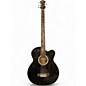 Used Michael Kelly dragonfly 5fl Trans Black Acoustic Bass Guitar thumbnail