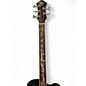 Used Michael Kelly dragonfly 5fl Trans Black Acoustic Bass Guitar