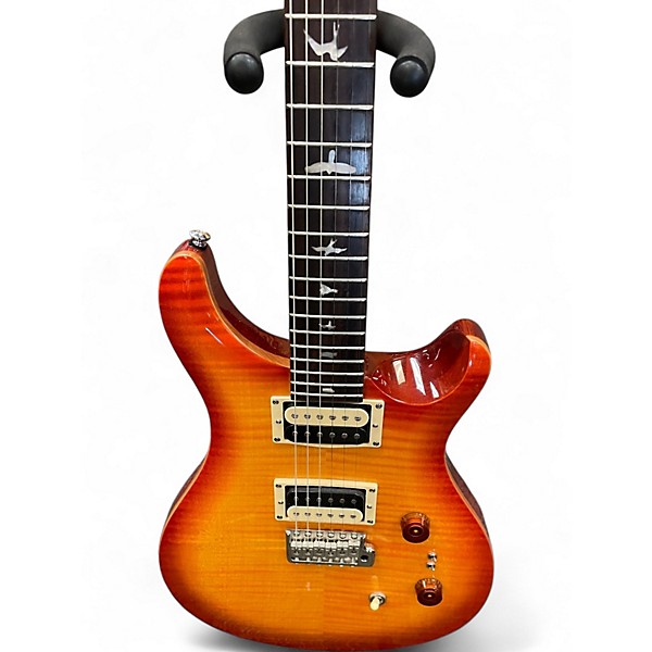 Used PRS SE 24 08 SUNBURST Solid Body Electric Guitar