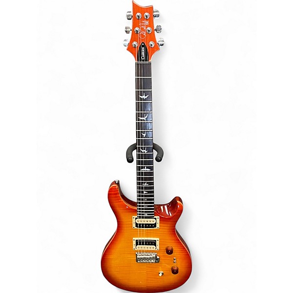 Used PRS SE 24 08 SUNBURST Solid Body Electric Guitar