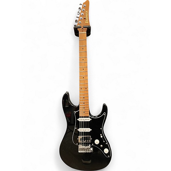 Used Ibanez AZ2204B-BK Black Solid Body Electric Guitar