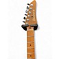 Used Ibanez AZ2204B-BK Black Solid Body Electric Guitar