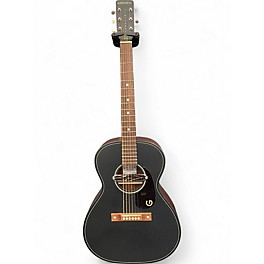 Used Gretsch Guitars Jim Dandy Deltoluxe Satin Black Acoustic Electric Guitar