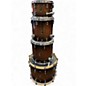 Used Mapex 4 Piece BLACK PANTHER DESIGN LABS CHERRY BOMB GOLD SPARKLE Drum Kit thumbnail