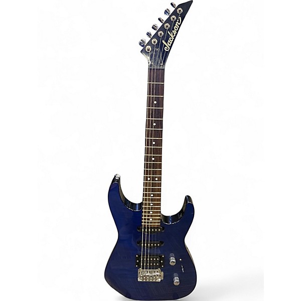 Used Jackson JS22 HSS Blue Solid Body Electric Guitar