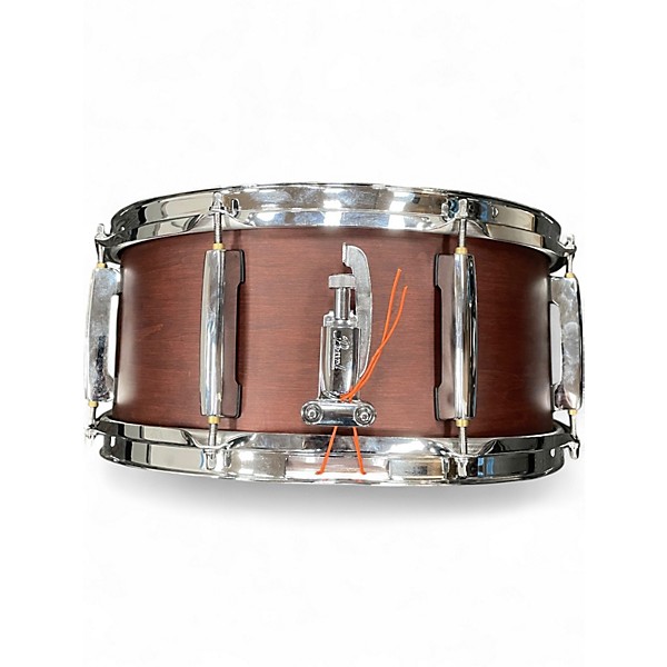 Used Pearl 6.5X14 Modern Utility Maple Snare Brown Drum
