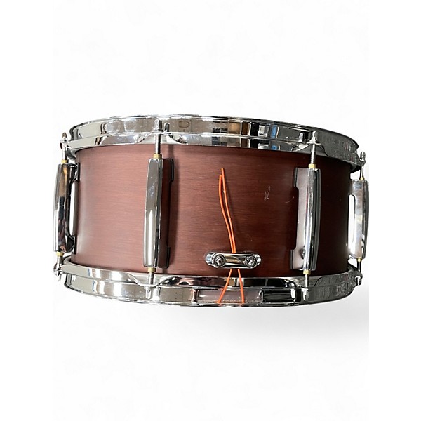 Used Pearl 6.5X14 Modern Utility Maple Snare Brown Drum