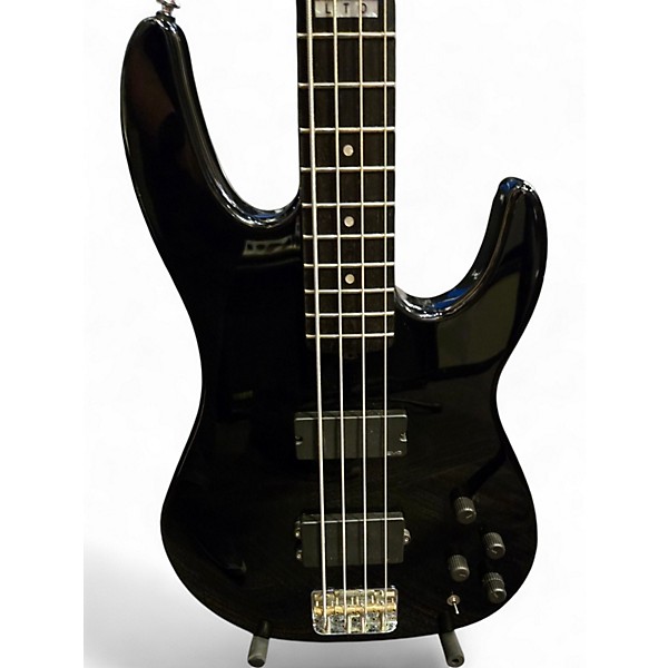 Used ESP LTD Surveyor 4 Black Electric Bass Guitar
