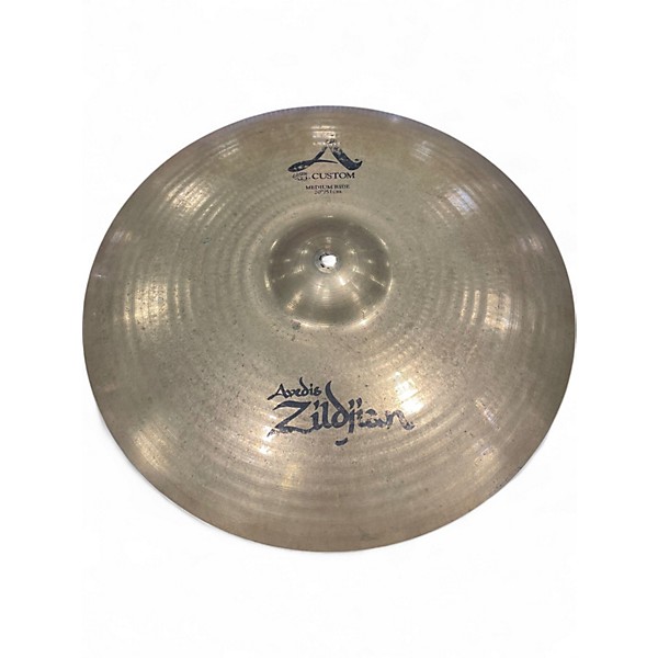 Used Zildjian 20in A Custom Medium Ride Cymbal