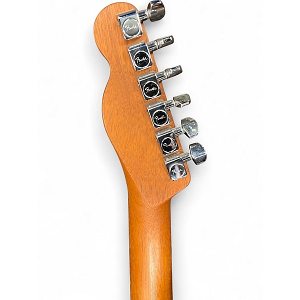 Used Fender American Acoustasonic Telecaster Brown Acoustic Electric Guitar