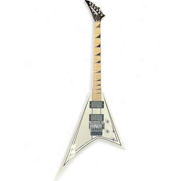 Used Jackson RRX24M White Solid Body Electric Guitar
