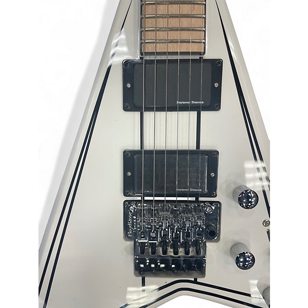 Used Jackson RRX24M White Solid Body Electric Guitar