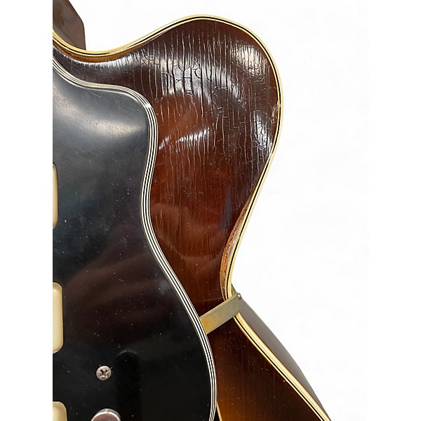 Vintage 1954 Guild X350 sunburst Hollow Body Electric Guitar