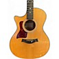 Used Taylor 314CE Left Handed Natural Acoustic Electric Guitar