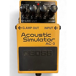 Used BOSS AC3 Acoustic Simulator Effect Pedal