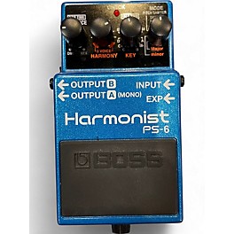 Used BOSS PS6 Harmonist Effect Pedal