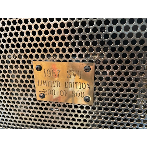 Vintage 1987 Ampeg SVT Head Limited Edition Tube Bass Amp Head