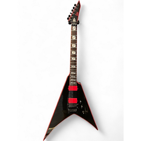 Used ESP LTD GHSV200 BLACK AND RED Solid Body Electric Guitar