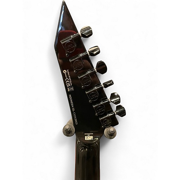 Used ESP LTD GHSV200 BLACK AND RED Solid Body Electric Guitar