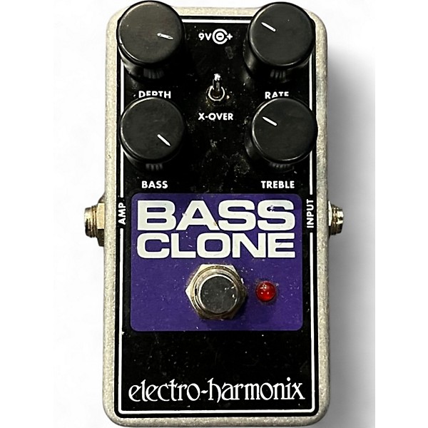 Used Electro-Harmonix Bass Clone Analog Chorus Bass Effect Pedal