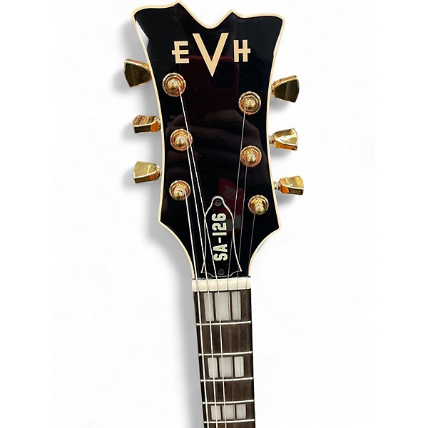 Used EVH SA126 Tobacco Sunburst Hollow Body Electric Guitar