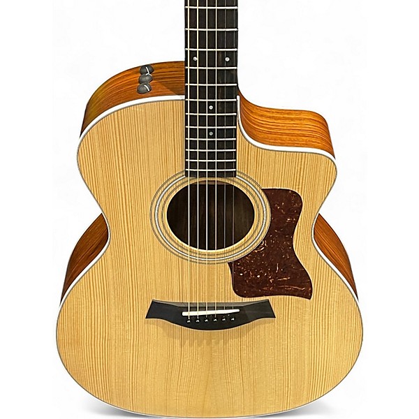 Used Taylor 214CE Natural Acoustic Electric Guitar