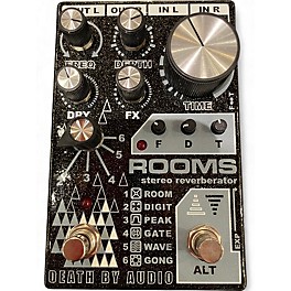 Used Death By Audio ROOMS REVERB Effect Pedal