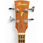 Used Ibanez PNB14E Natural Acoustic Bass Guitar